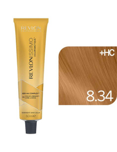 Revlonissimo Colorsmetique™ GOLDENS – 8.34 Louro Claro Dourado Cobre – 60ml