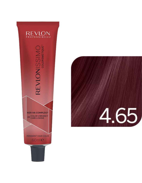 Revlonissimo Colorsmetique™ REDS – 4.65 Castanho Médio Vermelho Mogno – 60ml