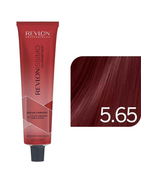 Revlonissimo Colorsmetique™ REDS – 5.65 Castanho Claro Vermelho Mogno – 60ml