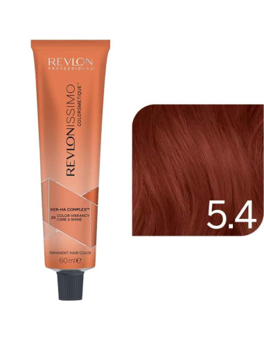 Revlonissimo Colorsmetique™ COPPERS – 5.4 Castanho Claro Cobre – 60ml
