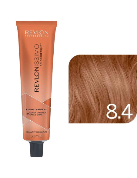 Revlonissimo Colorsmetique™ COPPERS – 8.4 Louro Claro Cobre – 60ml