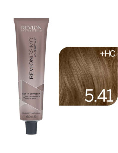 Revlonissimo Colorsmetique™ BRUNETTES – 5.41 Castanho Claro Cobre Cinza – 60ml