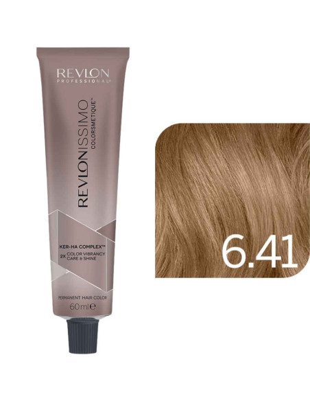 Revlonissimo Colorsmetique™ BRUNETTES – 6.41 Louro Escuro Cobre Cinza – 60ml