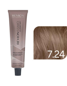 Revlonissimo Colorsmetique™ BRUNETTES – 7.24 Louro Médio Iridescente Cobre – 60ml