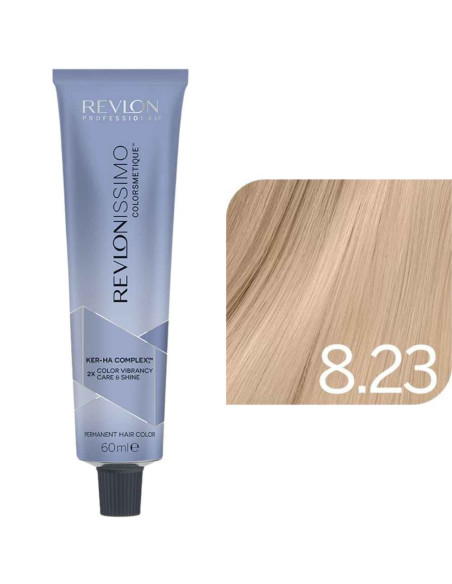 Revlonissimo Colorsmetique™ – 8.23 Louro Claro Iridescente Dourado – 60ml