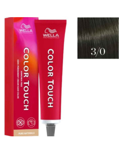 Wella Color Touch Pure Naturals 3/0 Castanho Escuro – 60ml