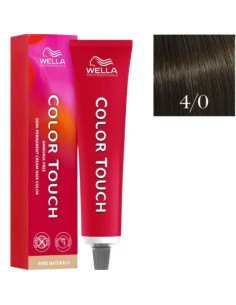 Color Touch Naturais Puros 4/0 Castanho Médio Natural 60ml - Wella Professionals