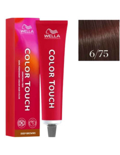 Color Touch Castanhos Profundos 6/75 Louro Escuro Marron Acaju 60ml - Wella Professionals