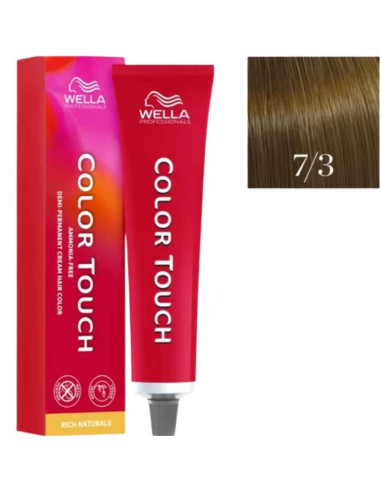 Color Touch Naturais Ricos 7/3 Louro Médio Dourado 60ml - Wella Professionals