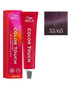 Color Touch Vermelhos Vibrantes 55/65 Castanho Claro Violeta Acaju 60ml - Wella Professionals