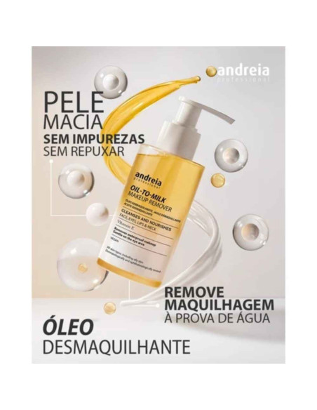Andreia Professional Oil-To-Milk Makeup Remover – Óleo Desmaquilhante