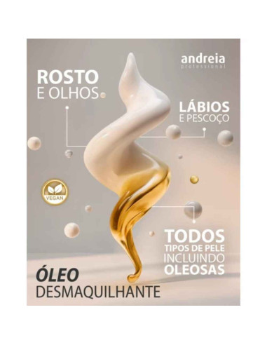 Andreia Professional Oil-To-Milk Makeup Remover – Óleo Desmaquilhante