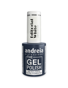 The Gel Polish Andreia Professional Editorial White EW2 Branco Translúcido Perlado 10,5ml