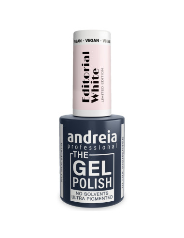 The Gel Polish Andreia Professional Editorial White EW5 Branco Rosado 10,5ml