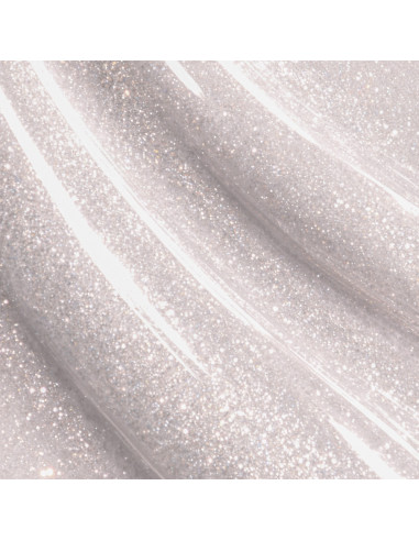 The Gel Polish Andreia Professional Editorial White EW6 Glitter Branco e Prata 10,5ml