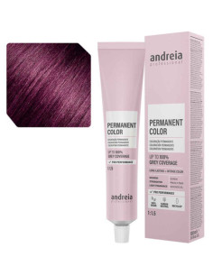 Andreia Permanent Color 4.66 Castanho Médio Violeta Intenso 100ml