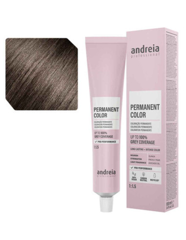 Andreia Permanent Color 5.0 Castanho Claro Natural 100ml