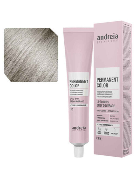 Andreia Permanent Color 10.02 Louro Platinado Natural Frio 100ml