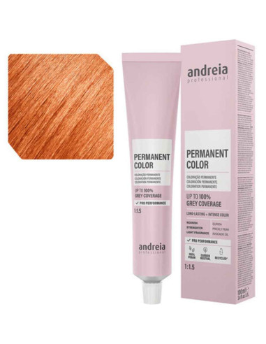 Andreia Permanent Color 10.4 Louro Platinado Laranja 100ml