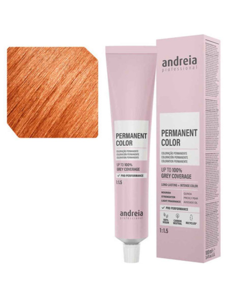 Andreia Permanent Color 10.4 Louro Platinado Laranja 100ml
