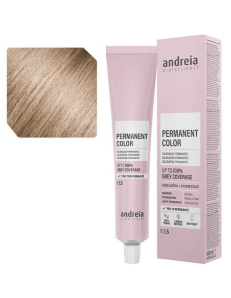 Andreia Permanent Color 99.0 Louro Muito Claro Intenso Natural 100ml