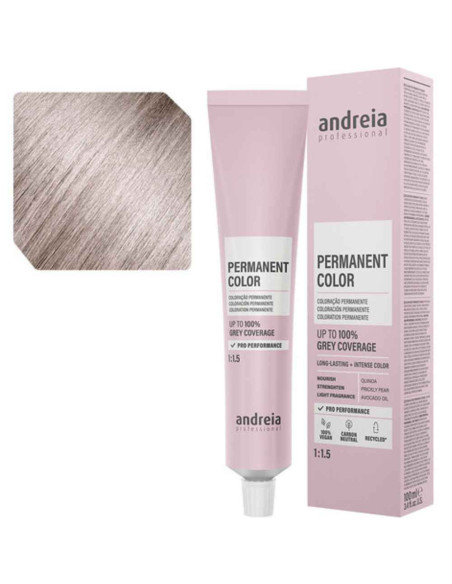 Andreia Permanent Color 9.01 Louro Muito Claro Natural Gelo 100ml
