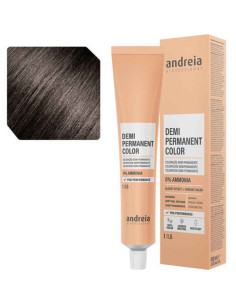 Andreia Coloração Demi Permanent Color 4.0 Castanho Médio Natural 100ml