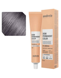Andreia Coloração Demi Permanent Color 7.a Louro Médio Cinza 100ml