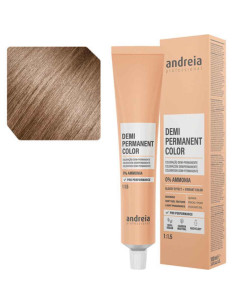 Andreia Coloração Demi Permanent Color 8.32 Louro Claro Bege Quente 100ml