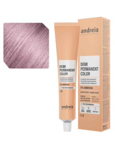 Andreia Coloração Demi Permanent Color 9.6 Louro Muito Claro Irisado 100ml