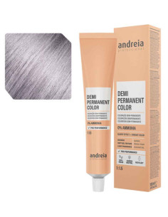 Andreia Coloração Demi Permanent Color 10.11 Louro Platinado Intenso Cinza 100ml