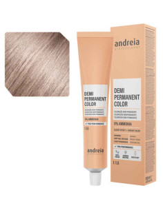 Andreia Coloração Demi Permanent Color 10.23 Louro Platinado Frio Beige 100ml