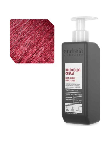 Andreia Bold Color Cream Deep Cherry – Coloração Direta Cereja Intenso 200ml