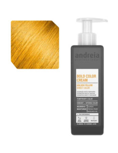 Andreia Bold Color Cream Golden Yellow – Coloração Direta Amarelo Dourado Intenso 200ml