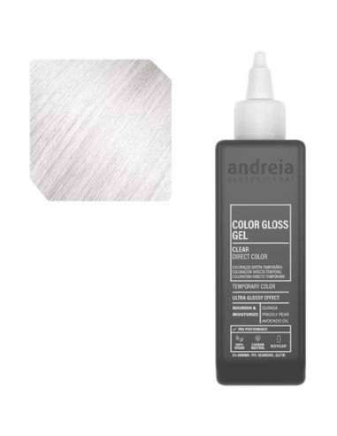 Andreia Color Gloss Gel Clear – Banho de Brilho Transparente 200ml