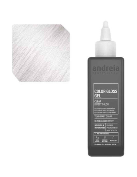Andreia Color Gloss Gel Clear – Banho de Brilho Transparente 200ml