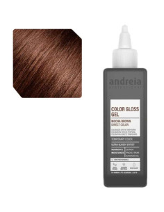 Andreia Color Gloss Gel Mocha Brown – Coloração Direta Castanho Mocha 200ml