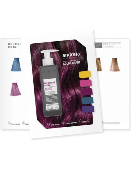 Andreia Catálogo Direct Color – Carta de Cores Profissional para Coloração Vegan