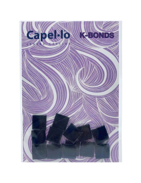 Capel-lo K-Bonds – Queratina para Extensões (Preto) – 25 Unidades