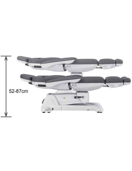 Cadeira Estética Elétrica Weelko SIMUS 4 Motores Cinza