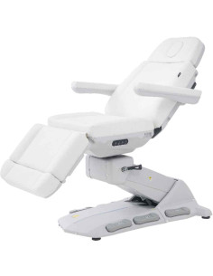 Cadeira Estética Elétrica Weelko MAXI COZY HT com Aquecimento 4 Motores Branca