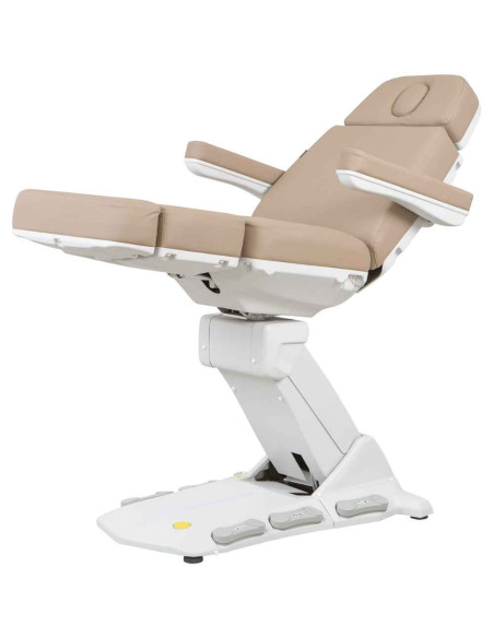 Cadeira Estética Elétrica Weelko MAXI COZY HT com Aquecimento 4 Motores Bege