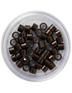 Cilindros para Extensões de Cabelo – Castanho Escuro