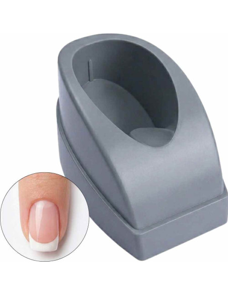 Recipiente para Manicure Francesa – Guia de Curva Perfeita