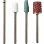 Kit de Brocas para Polimento e Manicure – 4 Peças com Estojo