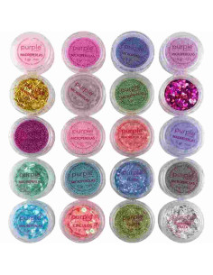 Purple Kit Mix Decoração Nail Art (10 Unidades Sortidas)