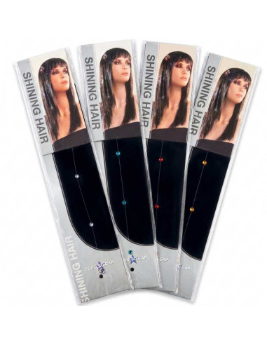 Shining Hair Euro So.Cap. – Pack 3 Extensões de Brilhantes com Queratina