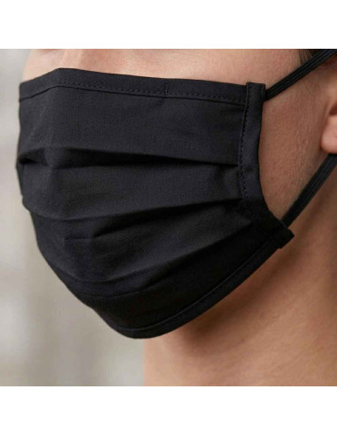 Pack 5 Máscaras Reutilizáveis – Cor Preto