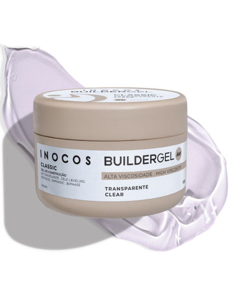 Inocos Gel de Construção Transparente 50g Alta Viscosidade