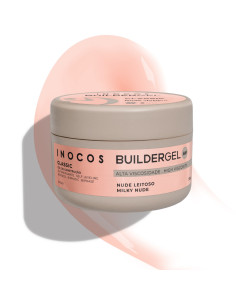 Inocos Gel de Construção Nude Leitoso 50g Alta Viscosidade UV/LED